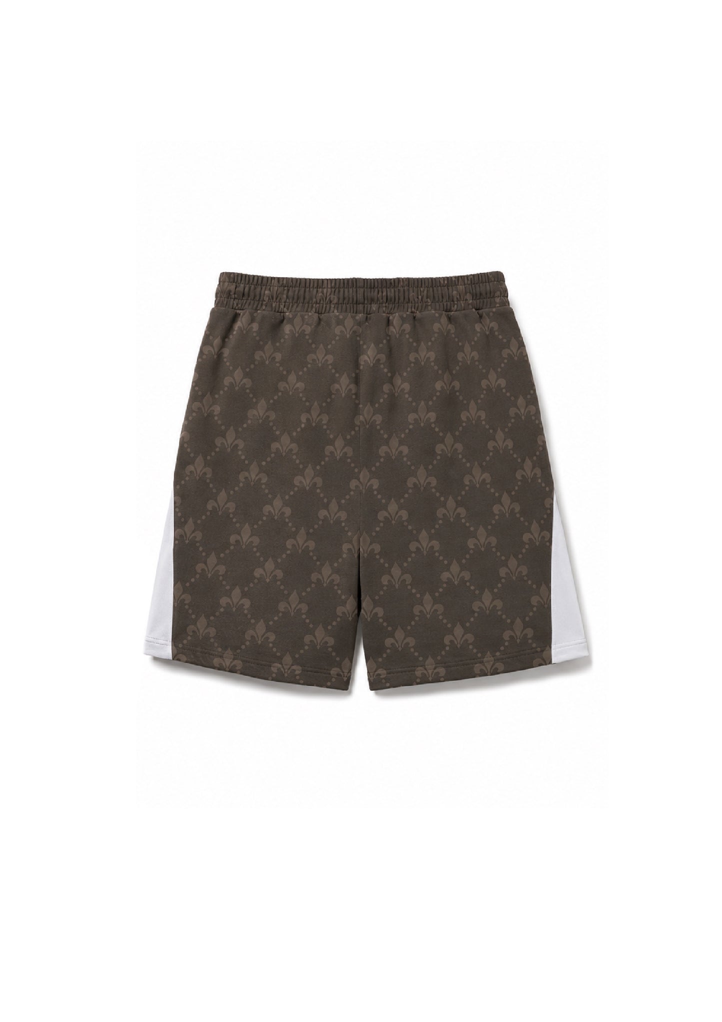Monogram cotton shorts