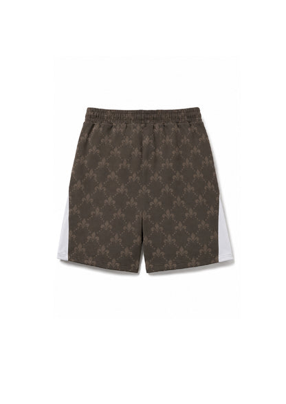 Monogram cotton shorts